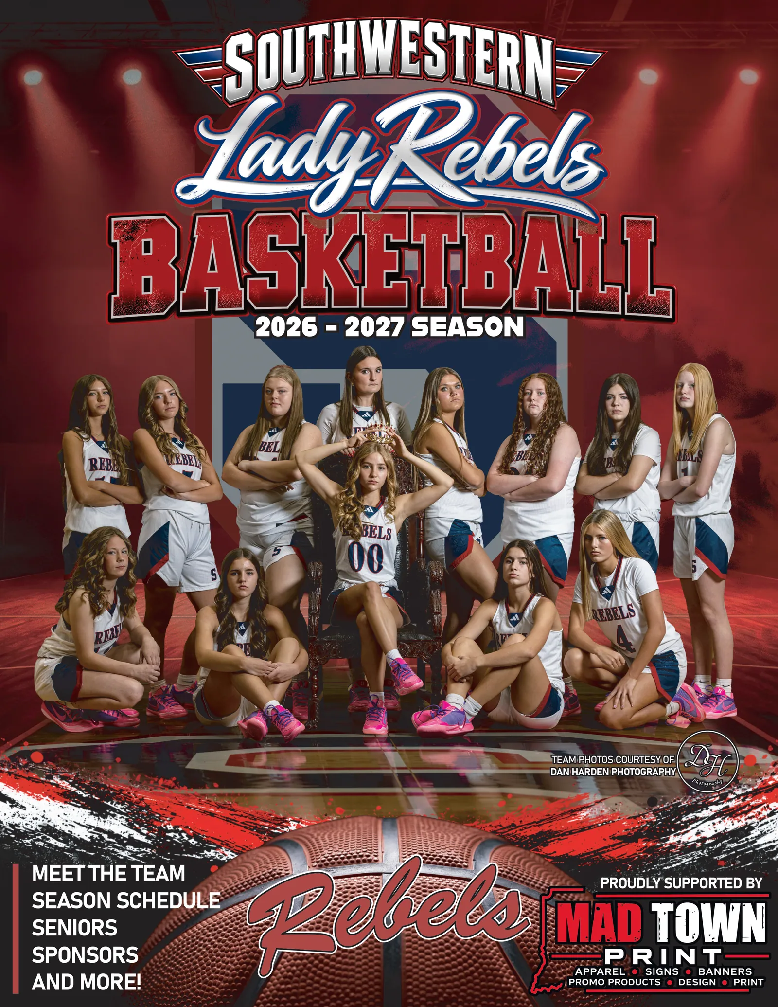 Southwestern Lady Rebels 2026-27 cover